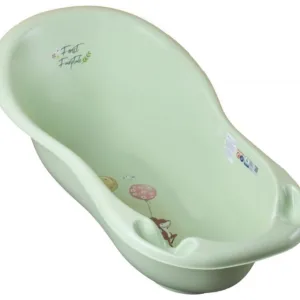 Set Cadita 102cm cu suport metalic si suport anatomic Forest Verde