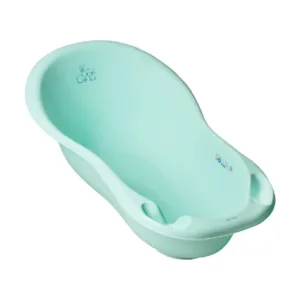 Set Cadita Little Bunnies 102cm cu Suport metalic si Suport Anatomic Mint