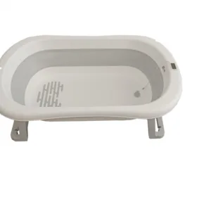 Set Cadita pliabila Little Mom cu Termometru si Hamac pentru copii Grey