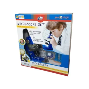 Set Eastcolight Microscop  100/450/900X