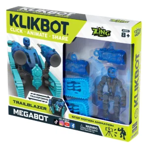 Set Figurina Robot articulat transformabil KlikBot Megabots Trailblazer
