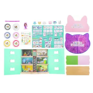 Set Gabby's Dollhouse plastilina cu figurine si surprize
