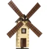 Set Moara de vant din lemn decorativa pentru perete Walachia