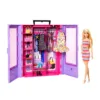 Set Papusa Barbie cu dulap