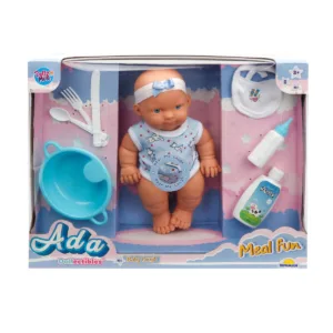 Set Papusa Bebelus Ada cu accesorii