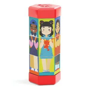 Set Quercetti Puzzle rotativ Mix and Match Profesii si Copii 02583