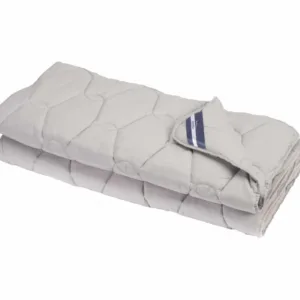 Set Somnart Bella cu pilota 150 x 200 cm model biscuite si 1 perna 50 x 70 cm gri