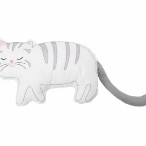 Set Somnart cu paturica brodata si perna pisica