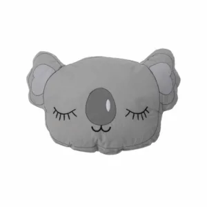 Set Somnart cu paturica brodata si perna urs Koala