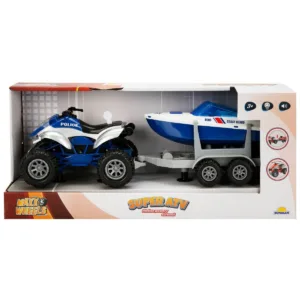 Set Super ATV cu remorca si barca