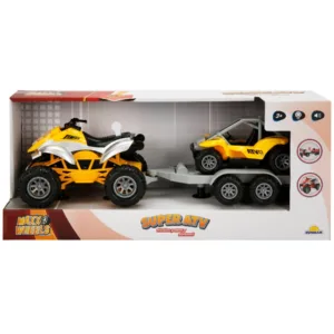 Set Super ATV cu remorca si barca