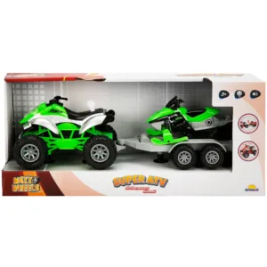 Set Super ATV cu remorca si barca