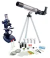 Set Telescop astronomic si microscop Edu Toys