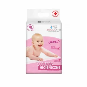 Set aleze Bocioland impermeabile de unica folosinta 10 bucati 90x60 cm