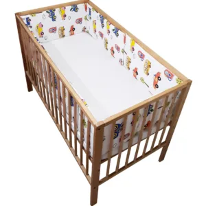 Set aparatori laterale pentru patut 120 x 60 cm School Bus