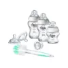 Set biberoane din sticla Tommee Tippee Easy Vent 0 luni +