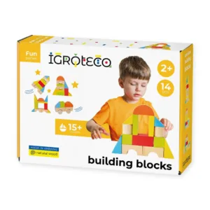 Set blocuri de constructie din lemn
