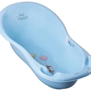 Set cadita 102 cm cu senzor de temperatura si suport anatomic Forest Albastra