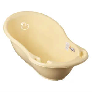 Set cadita 86 cm cu senzor de temperatura si suport anatomic Duck Galben