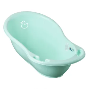 Set cadita 86 cm cu senzor de temperatura si suport anatomic Duck Mint