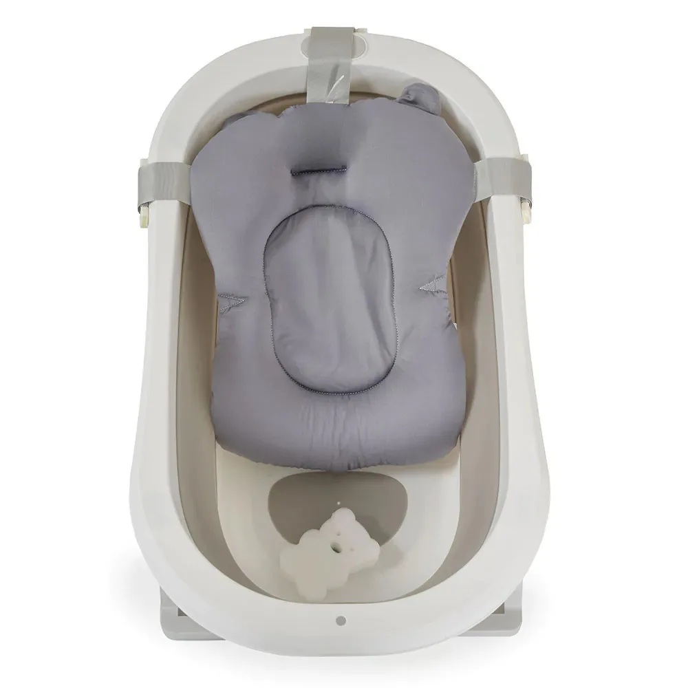 Set cadita pliabila si reductor textil Cangaroo Palma 75 x 35 cm Grey