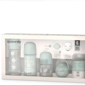 Set cadou Bonhomia Suavinex 7 piese menta