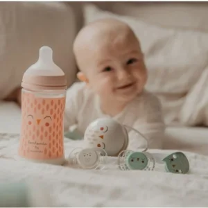 Set cadou Bonhomia Suavinex 7 piese roz