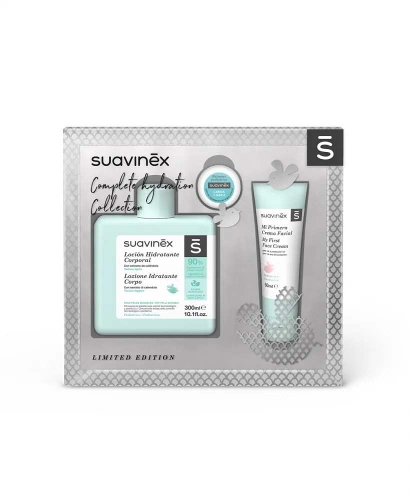 Set cadou ingrijire Suavinex Duo Perfect Care Collection Silver