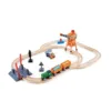Set cale ferata cu tren si macara Hape Crossing Crane