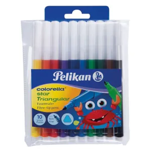 Set carioci triunghiulare Pelikan Colorella Star