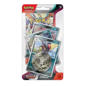Set cartonase Pokemon TCG Scarlet and Violet 3 Obsidian Flames Premium Checklane Blister