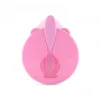 Set castron cu capac si lingurita Pink