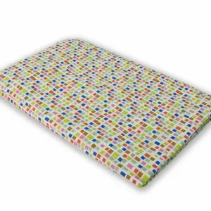 Set cearceafuri Mozaic patut bebelus 63x127 cm cu elastic din bumbac