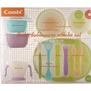 Set complet Combi Japonia pentru servirea mesei bebelusilor Combo Set