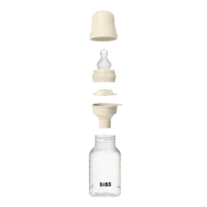 Set complet biberon anticolici Bibs 150 ml Silicon Ivory