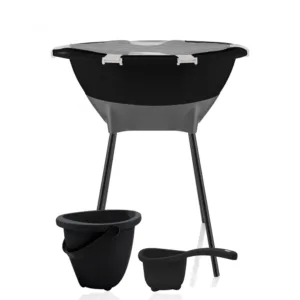 Set complet de baie BabyJem Elegant Negru