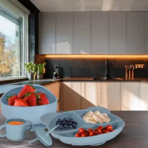 Set complet de hranire copii Ikonka pentru diversificare hrana