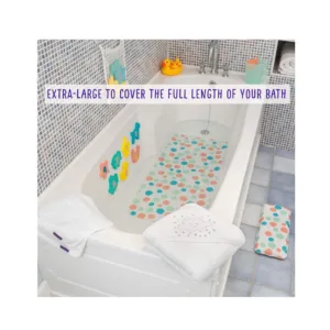 Set covoras antiderapant si genunchiera pentru baie Clevamama 3505