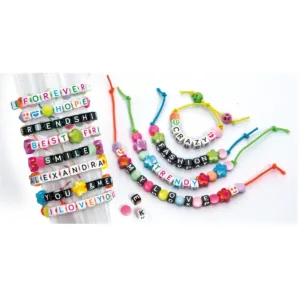 Set creatie bratari Clementoni Crazy Chic Message Bracelet