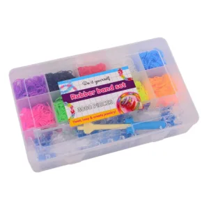 Set creatie bratari elastice 3000 buc