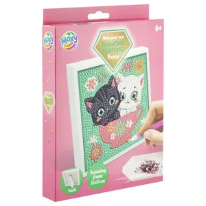 Set creatie mozaic tablou cu rama de lemn Grafix Diamond Painting diverse modele