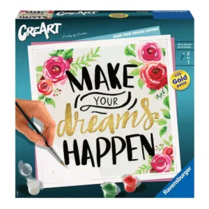 Set creativ Pictura pe numere Ravensburger Make Your Dreams Happen