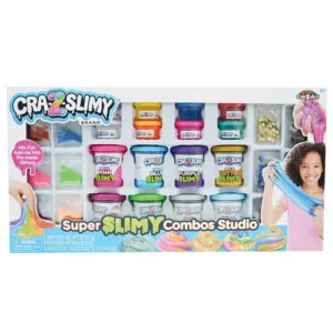Set creativ Studio Combo cu Slime CrazArt Cra-Z-Slimy Super Slimy Combos Studio 19401