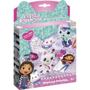 Set creativ Totum Pictura cu Diamante Gabby's Dollhouse T420342