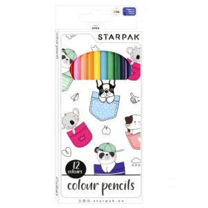 Set creioane colorate Starpak