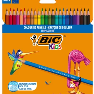 Set creioane colorate Tropicolors Bic