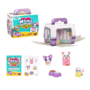 Set cu catelusi Little Live Pets Mama Surprise Families