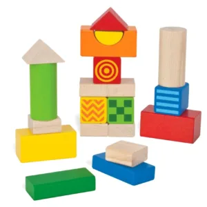Set cuburi din lemn cu sunete Eichhorn