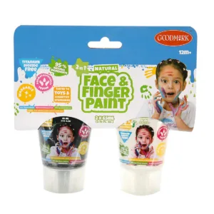 Set de 2 vopsele naturale pentru fata si degete