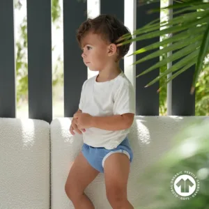Set de 3 chilotei de antrenament la olita My Little Training Pants 18-24 luni Blue Pastel